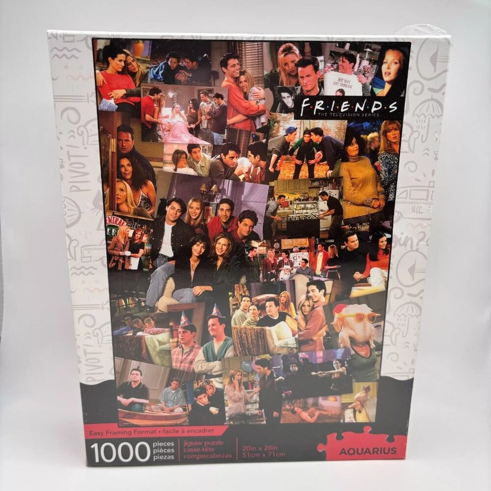 Aquarius Friends Television Series 1000 Pieces Jigsaw Puzzle 20" x 28" New!